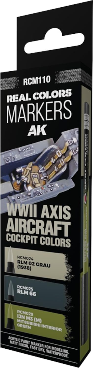 Amazon | AKインタラクティブ AKリアルカラーマーカー WW2枢軸軍